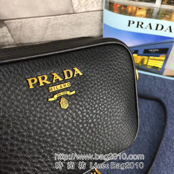 普拉達PRADA原單 P家新款專櫃品質 1BH036 原廠自然摔紋牛皮 單肩斜挎包 PHY1341